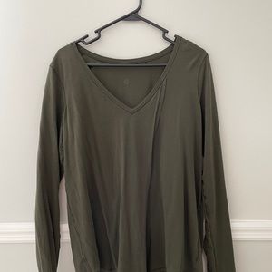 Lululemon Tie Long Sleeve Shirt